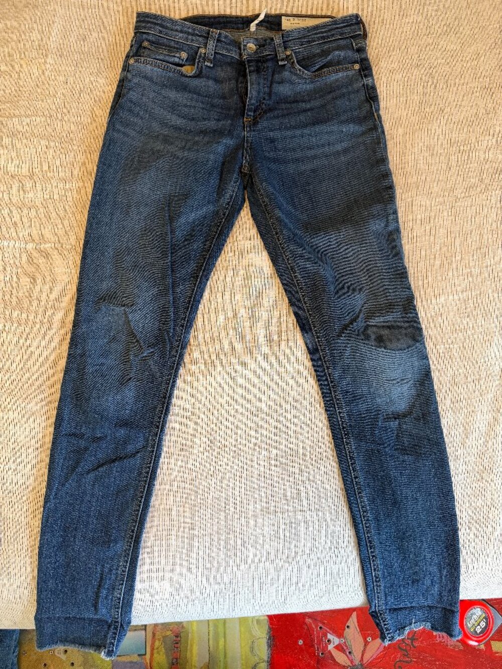 Rag & Bone Cate Mid Rise Skinny Jeans